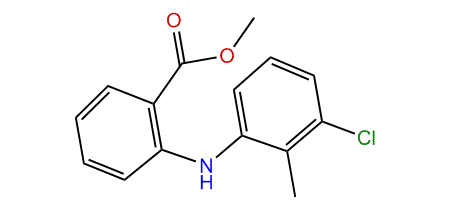 Methyl 2-(3-chloro-2-methylanilino)-benzoate